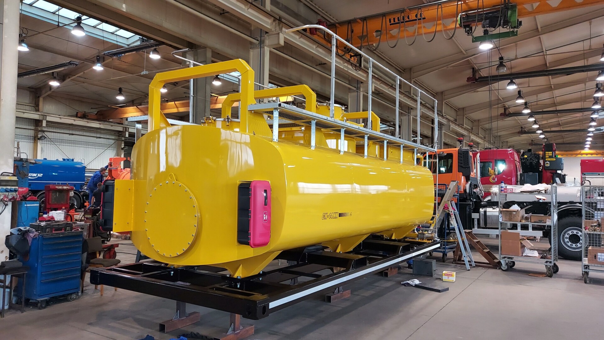 Tank Superstructures for the Replacement of Transformer Oil and Transport of Contaminated Liquids CN 14KN, CN 16KN – CEPS - Image 7